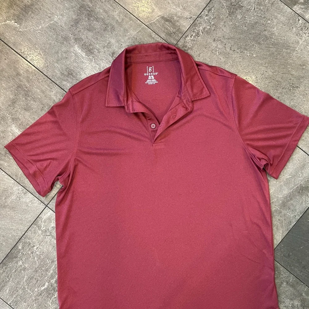 George Men's Red Polo Shirt size xl/xg (46-48) like new!